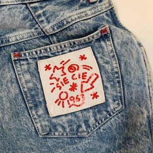 Vintage high waisted mom jeans